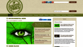 What Earthtimes.org website looked like in 2021 (2 years ago)