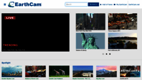 What Earthcam.com website looked like in 2021 (2 years ago)