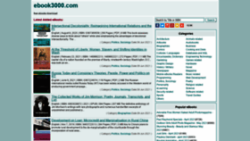 What Ebook3000.com website looked like in 2021 (2 years ago)