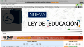 What Educarex.es website looked like in 2021 (2 years ago)