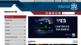 What Es.gov.br website looked like in 2021 (2 years ago)