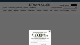 What Ethanallen.com website looked like in 2021 (2 years ago)