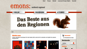 What Emons-verlag.de website looked like in 2021 (2 years ago)