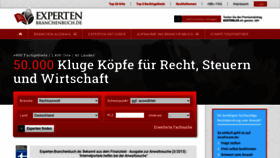 What Experten-branchenbuch.de website looked like in 2021 (2 years ago)