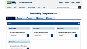 What Easywhois.com website looked like in 2021 (2 years ago)