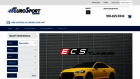 What Eurosporttuning.com website looked like in 2021 (2 years ago)