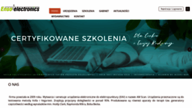 What Ensoel.pl website looked like in 2021 (2 years ago)