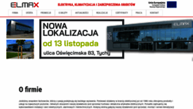 What Elmax-hurt.pl website looked like in 2021 (2 years ago)