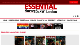 What Essentialsurrey.co.uk website looked like in 2021 (2 years ago)