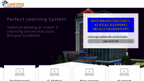 What Elearning.udb.ac.id website looked like in 2021 (2 years ago)