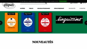 What Editions-ellipses.fr website looked like in 2021 (4 years ago)