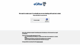 What Egifter.com website looked like in 2021 (2 years ago)
