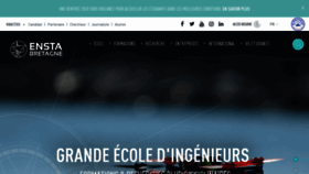 What Ensta-bretagne.fr website looked like in 2021 (2 years ago)