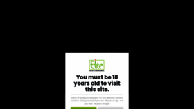 What E-litecigs.com website looked like in 2021 (2 years ago)