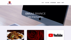 What Emule-france.com website looked like in 2021 (2 years ago)