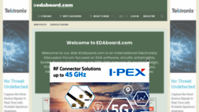 What Edaboard.com website looked like in 2021 (2 years ago)