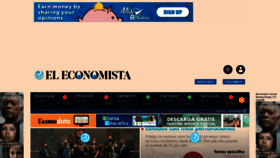 What Eleconomista.com.mx website looked like in 2021 (2 years ago)