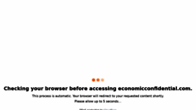 What Economicconfidential.com website looked like in 2021 (2 years ago)