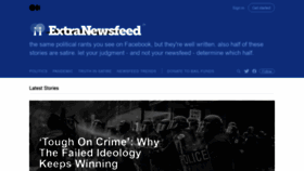 What Extranewsfeed.com website looked like in 2021 (4 years ago)