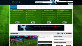 What Emecze.pl website looked like in 2021 (4 years ago)