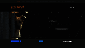 What Esdaw.eu website looked like in 2021 (3 years ago)