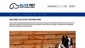 What Elitepetdistributors.com website looked like in 2021 (2 years ago)