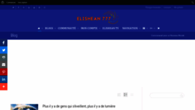 What Elishean.org website looked like in 2021 (2 years ago)
