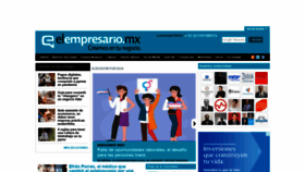 What Elempresario.mx website looked like in 2021 (2 years ago)