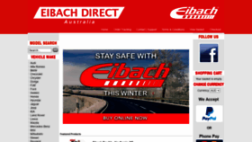 What Eibachdirect.com website looked like in 2021 (2 years ago)