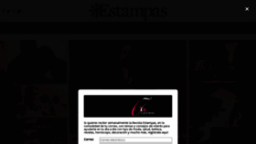 What Estampas.com website looked like in 2021 (2 years ago)