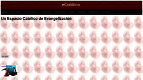 What Ecatolico.com website looked like in 2021 (2 years ago)
