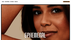 What Ephemeral.tattoo website looked like in 2021 (2 years ago)