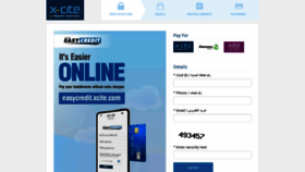 What Easycredit.xcite.com website looked like in 2021 (2 years ago)