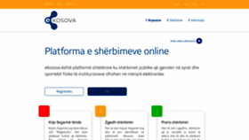 What Ekosova.rks-gov.net website looked like in 2021 (2 years ago)