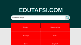 What Edutafsi.com website looked like in 2021 (2 years ago)