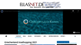 What Ellasnet.de website looked like in 2021 (2 years ago)