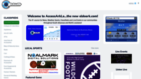 What Eldoark.com website looked like in 2021 (2 years ago)