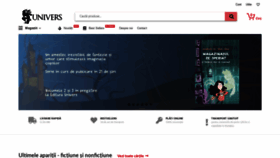 What Edituraunivers.ro website looked like in 2021 (4 years ago)