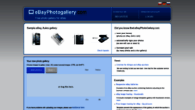 What Ebayphotogallery.com website looked like in 2021 (2 years ago)