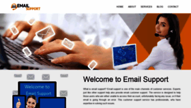 What Emailsupport.us website looked like in 2021 (2 years ago)