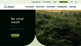 What Ecopower.be website looked like in 2021 (4 years ago)