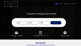What Encontreempregos.com website looked like in 2021 (2 years ago)