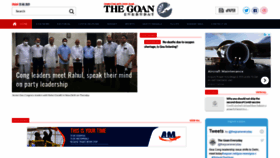 What Englishnews.thegoan.net website looked like in 2021 (2 years ago)