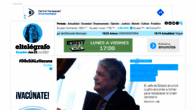 What Ecuadortv.ec website looked like in 2021 (2 years ago)