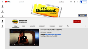 What Ehrensenf.de website looked like in 2021 (2 years ago)