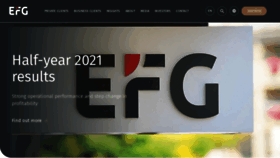 What Efginternational.com website looked like in 2021 (2 years ago)