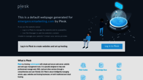 What Emergencemarketing.com website looked like in 2021 (3 years ago)