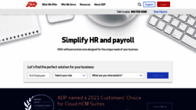 What Employease.com website looked like in 2021 (2 years ago)
