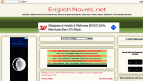 What Englishnovels.net website looked like in 2021 (2 years ago)