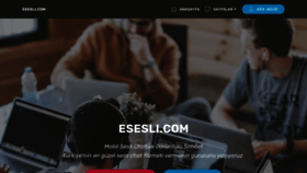 What Esesli.com website looked like in 2021 (2 years ago)